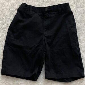 Lands’ End Classic Black Khaki Kids Shorts